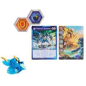 Bakugan Evolutions Nouvelle Saison 2022 - Pack 1 Bakugan Die-Cast Saison 4 - 1 Bille Bakugan En Métal Avec 2 Bakucores Et 2 C