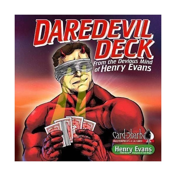 Daredevil Deck - by Henry Evans DVD & Gimmick - Tours et Magie Magique - Magic Tricks and Props
