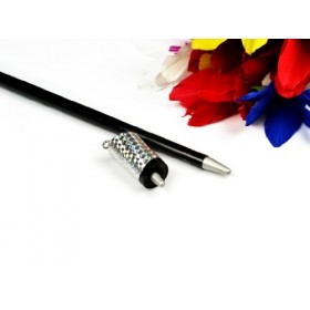 Magic Trick Apparition de Canne Noire en métal