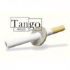 Cigarette Through 1 Euro, One Sided w/DVD E0011 by Tango - Trick