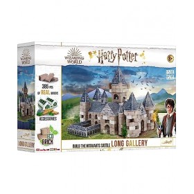 Trefl Brick Trick Costruisci con i mattoncini - Long Gallery, Galleria lunga - Harry Potter, Hogwarts, Magia, oltre 385 matto