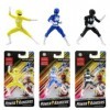 Toptoys2u Bargain Bundles Ensemble de 3 Mini Figurines Power Rangers en édition limitée de 2 à 2,5 Pouces de 6,5 cm - Rangers