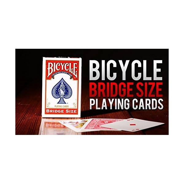 Bicycle Cartouche Format Bridge 12 Bleus 