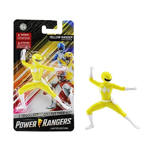 Toptoys2u Bargain Bundles Ensemble de 3 Mini Figurines Power Rangers en édition limitée de 2 à 2,5 Pouces de 6,5 cm - Rangers