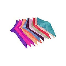 12" Diamond Cut Silks - 12-pack Assorted Colors 