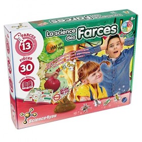 Science4You - Atelier Scientifique Farces et Attrapes - Jeu Educatif Enfants - Expériences, Créations et Divertissement - Pra