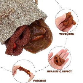 Fausse crotte gluante,Faux Caca Gluant Chien ou Chat,farces et attrapes Antistress pour Le Jour du Poisson dAvril,6 Formes