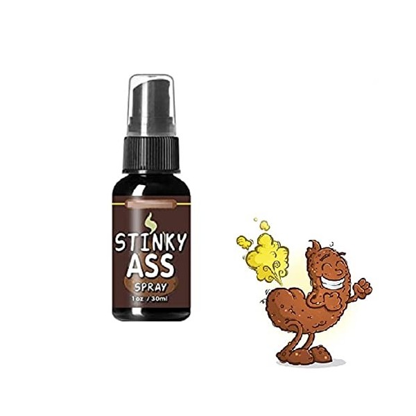 GNAUMORE Spray Puant Puissant,Nouveauté Liquide Puant Farce Fart Sprays,Strong Stink Spray,Spray Puant Odeur Pet,Extra Strong
