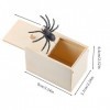 ZIOYA 2 pièces Boite Surprise Araignee Prank Araignée Spider Box Boîte Jouet Farce daraignée Araignée Halloween Objet Drole 