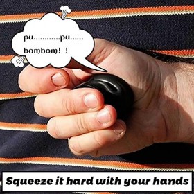 ZoneYan 1 Pièce Fart Machine, Machine a Peter, Fart Prank, Farce et Attrape, Objet Prank, Noir, Noir et Rouge, Couleurs Aléat