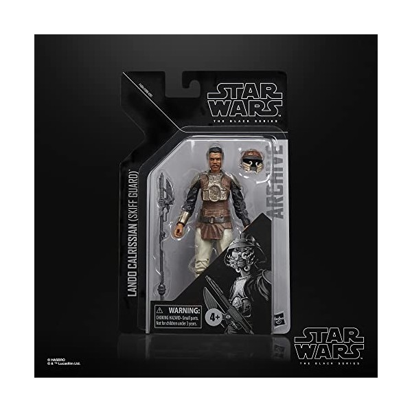 Star Wars Hasbro The Black Series Archive, Lando Calrissian Garde desquif , Figurine de Collection de 15 cm, Le Retour du J