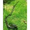 Supkeyer 130 cm - Faux Serpent en Caoutchouc réaliste, Accessoires de Jardin, kit de Farce et Attrape, Jouet éducatif