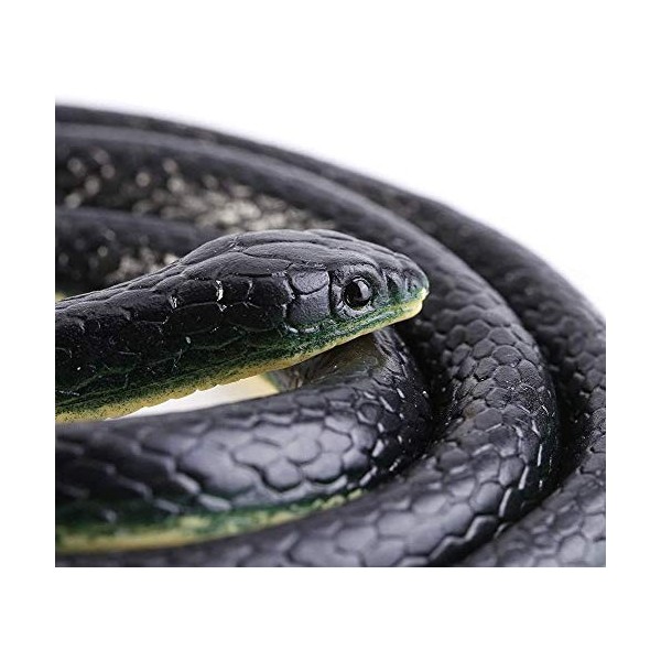 YKKJ Serpents artificiels，Ｍodèle de Serpent Simulé, Farce Animale, pour Halloween, Jour du Poisson davril, Accessoires effra