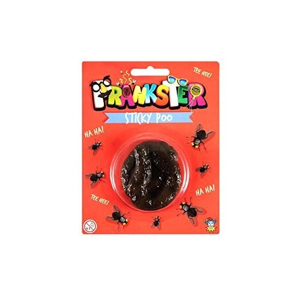 My Planet Soft & Sticky Rubber Realistic Fake Dog Poo Waste Turd Prank Poop Joke Fun Novelty by