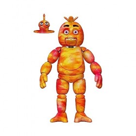 Funko Action Figure 5": Five Nights at Freddys FNAF Tiedye - Chica The Chicken - Jouet à Collectionner - Idée de Cadeau - 