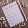 Hunts England Jeu de blagues pour le jour du mariage – « Wedding Speech Bingo » – Tout le monde gagne ! – La collection Milan