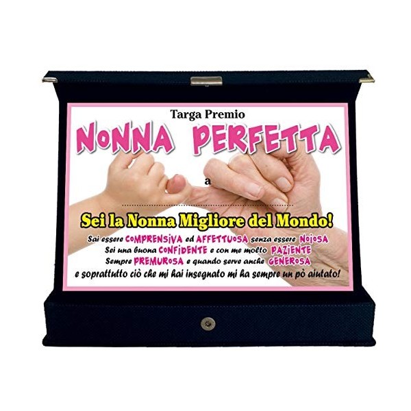 Bombo Plaque Premium Nonna parfaite