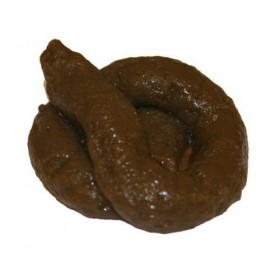 The Little Party Shop Sticky Soft Fake Dog Poo Turd Novelty Practical Joke Prank Fun by The Little Party Shop