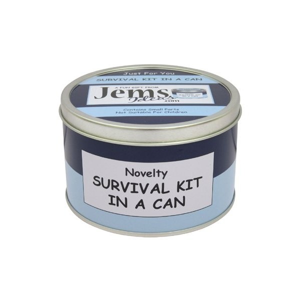 Grandad Birthday Survival Kit In A Can. Novelty Fun Gift - Humorous Granddad Present & Card All In One. Customise Your Can Co