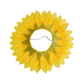 Nuobesty Bandeau de tournesol amusant pour la danse, les festivals, les enfants, les adolescents, les adultes, la maternelle