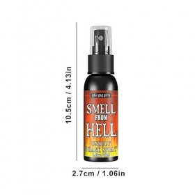 LDREAMAM Vaporisateur à forte odeur, spray pour farces, spray liquide pour farces, spray de pet farces, spray de pet puant, s