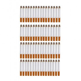 HEALLILY Lot de 60 fausses cigarettes, drôles et réalistes - Accessoire de fête