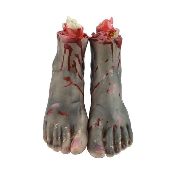 Vocoliday Lot de 1 paire de fausses mains coupées pour Halloween et Halloween
