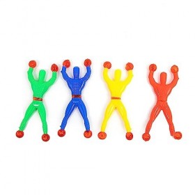 Fenêtres Crawler Hommes, Multicolore Mur Adhésif Escalade Rolling Hommes Nouveauté Extensible Colle Jouets pour Fête Favor 1