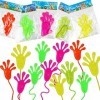 DERAYEE Lot de 72 mains collantes colorées pour enfants - Cadeau de fête