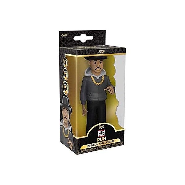 Funko Vinyl Gold 5": Run DMC - Run - Figurine Articulée en Vinyle à Collectionner - Idée de Cadeau danniversaire - Produits 