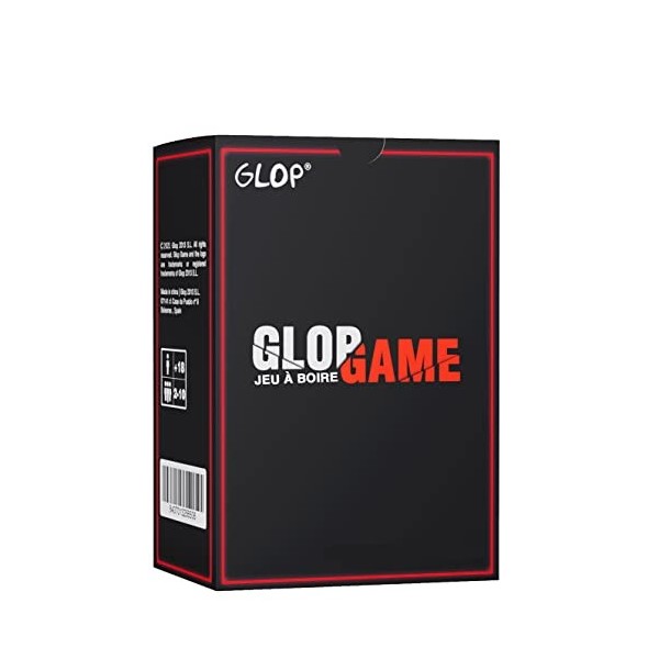 Glop Premium Cartes - Jeux de Société Adulte - Jeu Alcool - Jeu de Société  pour Animer Soirées et Apéros - Jeux à Boire - Jeu
