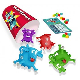 Bluffer avec Milkshake, Jeu de dés Vache Adultes Famille Enfants