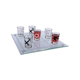 Cadeau Maestro- Trinkspiel Jeux à Boire, 79/3967, Blanc, Ensemble de 10 pièces