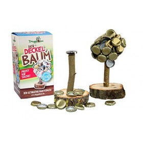 Arbre à bière Deggelbam Arbre aimanté à Capsules - Jeu à Boire/Loriginal dAllemagne