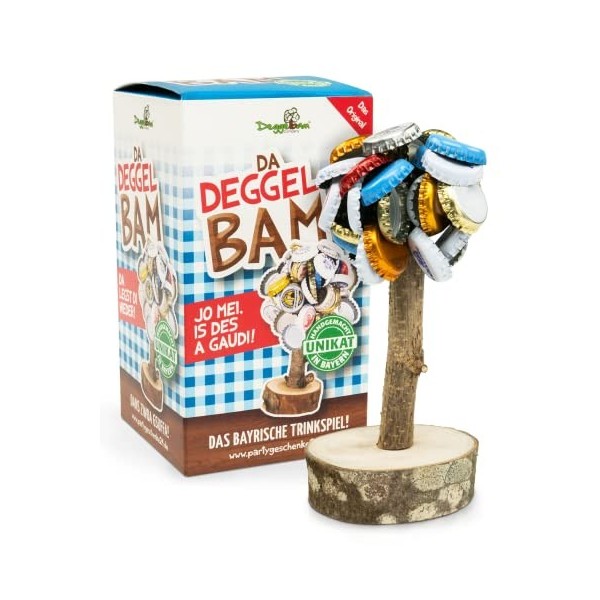 Deggelbam Le Cadeau pour Homme pour Les buveurs de bière, Cadeau danniversaire pour Hommes, Jeu à Boire 5211943031 Large Nat