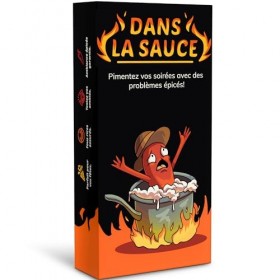 Oh Happy Games - Dans la Sauce - Action/Verité Extrême - Mettez Le Feu à Vos Soirées avec des Problèmes Épicés ! Jeu de socié
