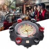 Roulette à Boire Jeux à Boire pour Soirée Bar 6 Verres à Shots Jeux et Activités de Fêtes