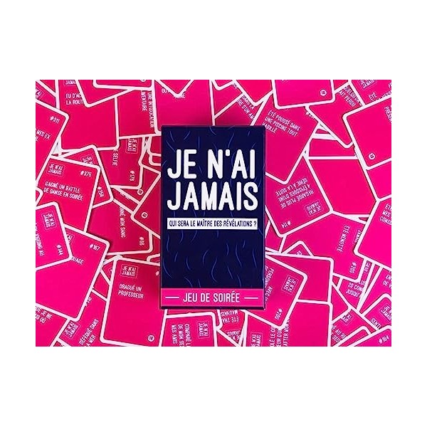 Je nai jamais - Jeu de société FR - Coucoumba Editions & Atalia