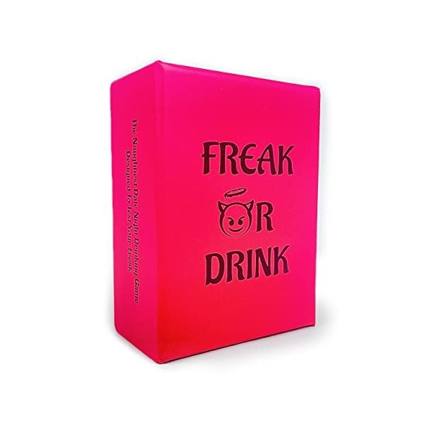 Freak Or Drink - Le jeu à boire le plus effrayant pour couple parfait pour les rendez-vous galants, les anniversaires et les 
