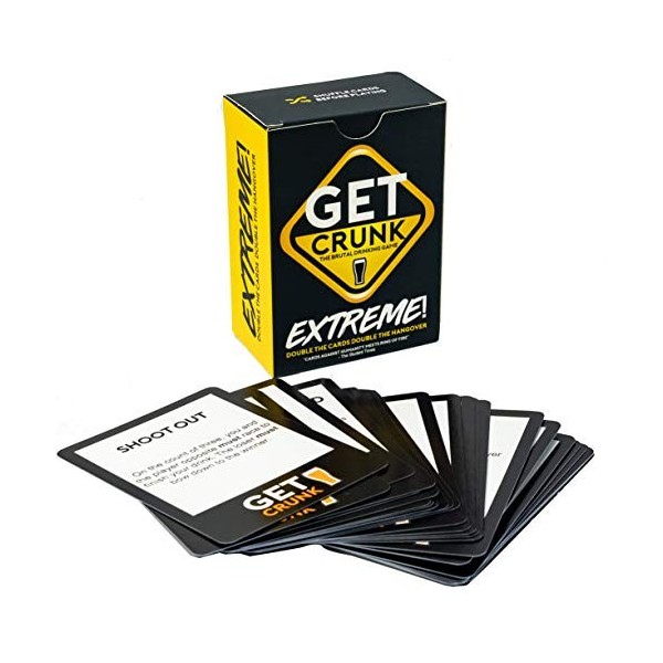 Get Crunk Extreme Volume 3 – Le jeu de cartes brutales pour les étudiants, les pré-boissons, les enterrements de vie de jeune