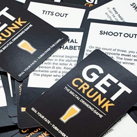 Get Crunk Extreme Volume 3 – Le jeu de cartes brutales pour les étudiants, les pré-boissons, les enterrements de vie de jeune