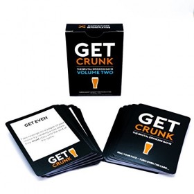 Get Crunk Volume 2 – Le jeu de cartes Brutal pour les étudiants, les pré-boissons, les enterrements de vie de jeune fille et 
