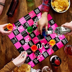 THE TWIDDLERS - FUNNELS & LADDERS, Jeu de Société à Boire pour Anniversaires, Enterrement de Vie de Jeune Fille & Fêtes - Jeu