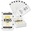 Kings Cup Party Drinking Game - Le Jeu à Boire Original dans lédition de Jeu de Cartes 2.0 avec Extension de 52 Cartes Versi