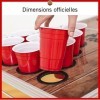 BeerBaller® RedCups | Beerpong Set with 25 Red Beerpong Cups & 3 Beerpong Balls | 473ml 16oz