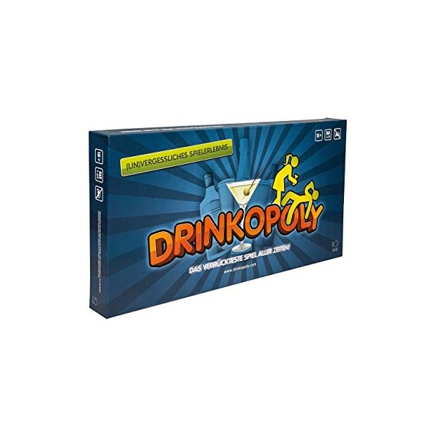 Drinkopoly Game - German Language - Langue Allemande