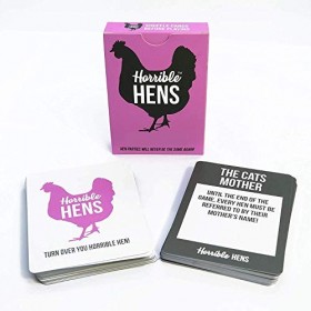 Horrible Hens - Jeu denterrement de vie de jeune fille – Le jeu ultime Osez la Forfeit Dare Challenge Hen Doo