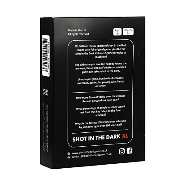 Shot in the Dark XL Edition : jeu complet original + volume 2