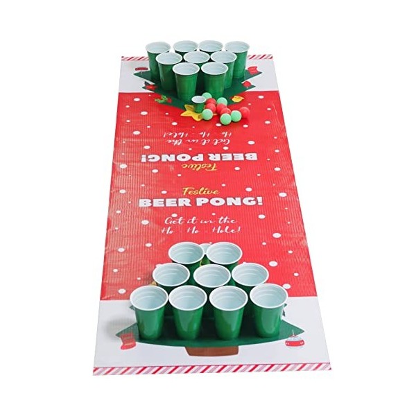 Diabolical Festive Beer Pong – Jeu de fête amusant pour adultes jeu
