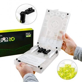 Fun Cooperation Shot Pong le meilleur jeu à boire avec 2 catapultes de doigts et 25 gobelets à shot | Idée cadeau ! La mini t
